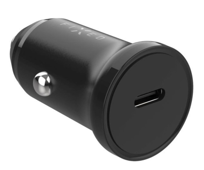Ładowarka i akumulator FIXED Ładowarka Samochodowa USB-C Car Charger 20W czarny FIXCC20N-C-BK